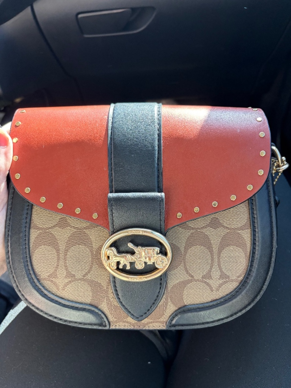 Authentic Coach bag and wallet